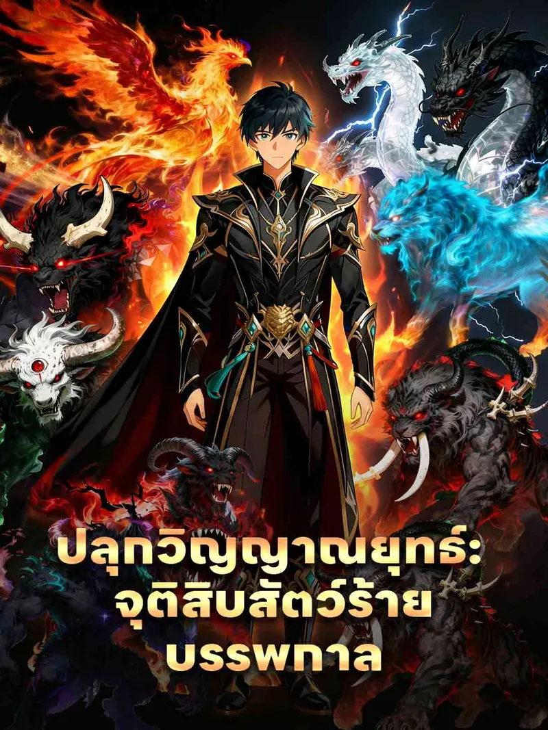 หน้าปกปลุกวิญญาณยุทธ์: จุติสิบสัตว์ร้ายบรรพกาล