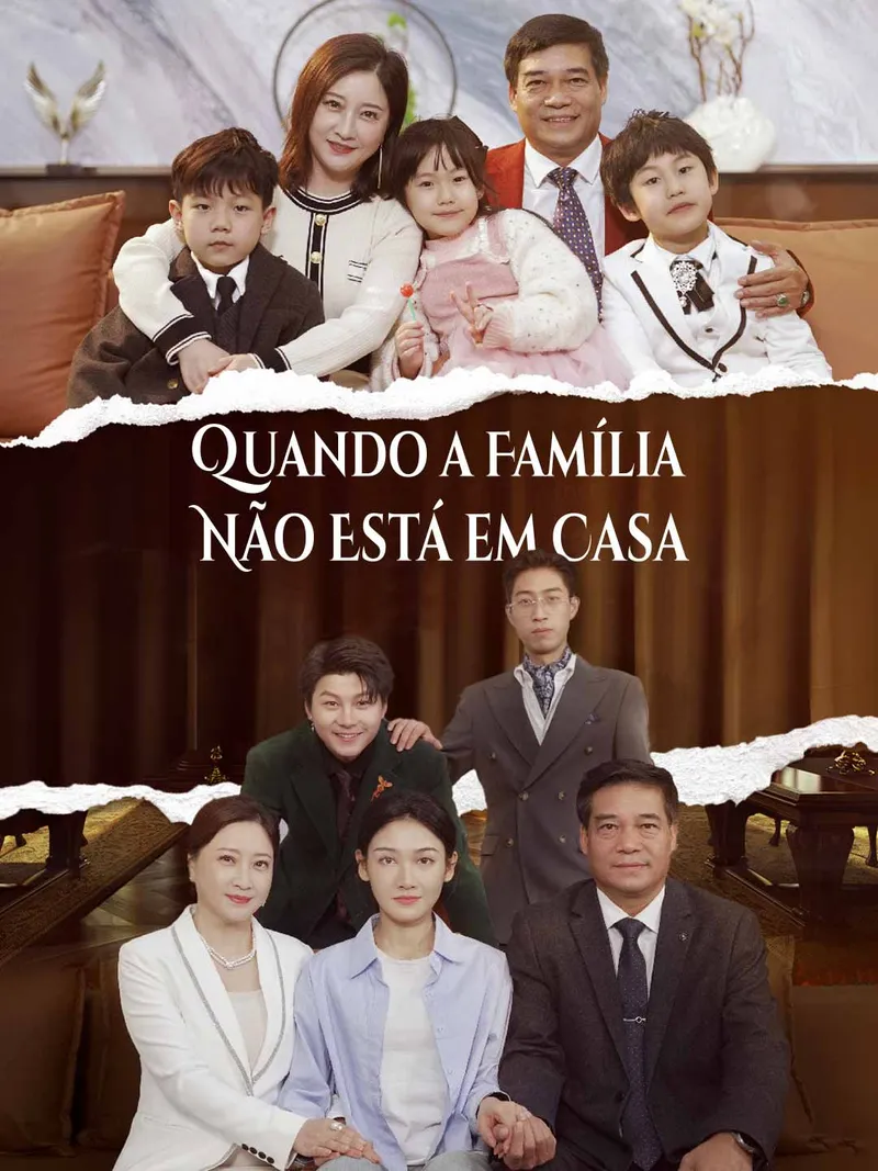 Capa de Quando a Família Não Está em Casa