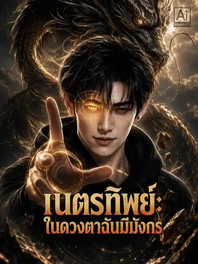 หน้าปกเนตรทิพย์: ในดวงตาฉันมีมังกร