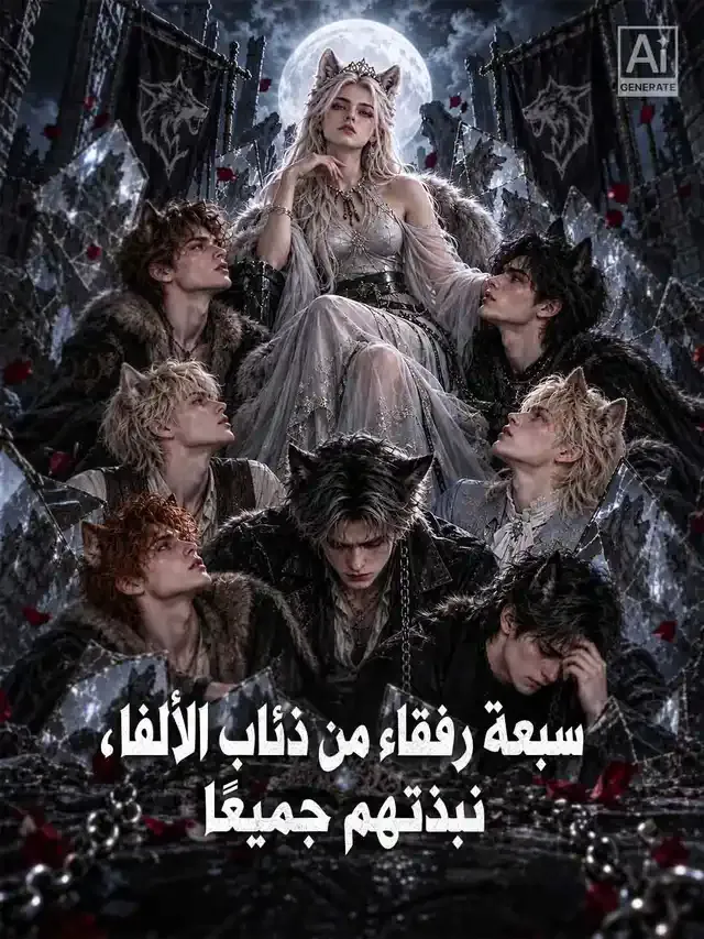 غلاف سبعة رفقاء من ذئاب الألفا، نبذتهم جميعًا