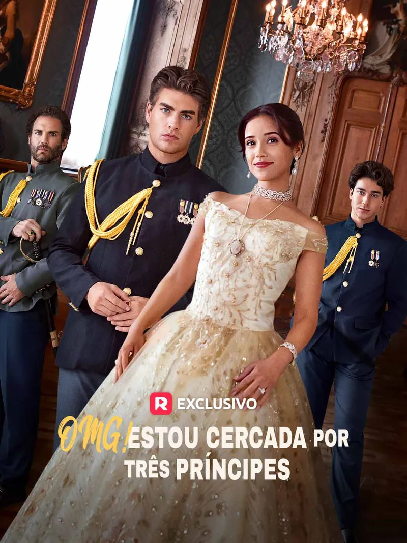 Capa de OMG! Estou Cercada por Três Príncipes