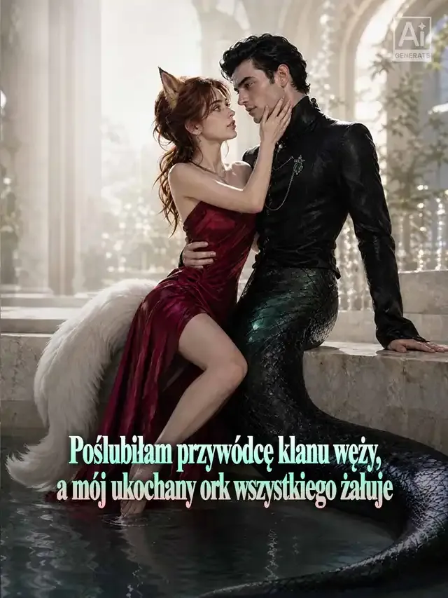 Okładka Poślubiłam przywódcę klanu węży, a mój ukochany ork wszystkiego żałuje