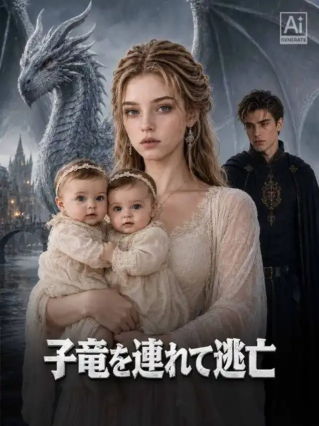 「子竜を連れて逃亡」のカバー画像