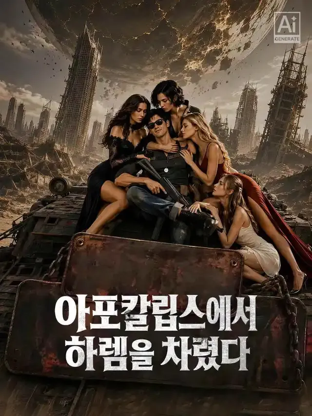 아포칼립스에서 하렘을 차렸다 표지