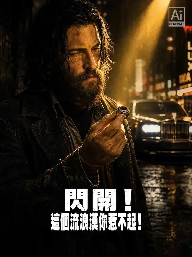 《閃開！這個流浪漢你惹不起！》封面