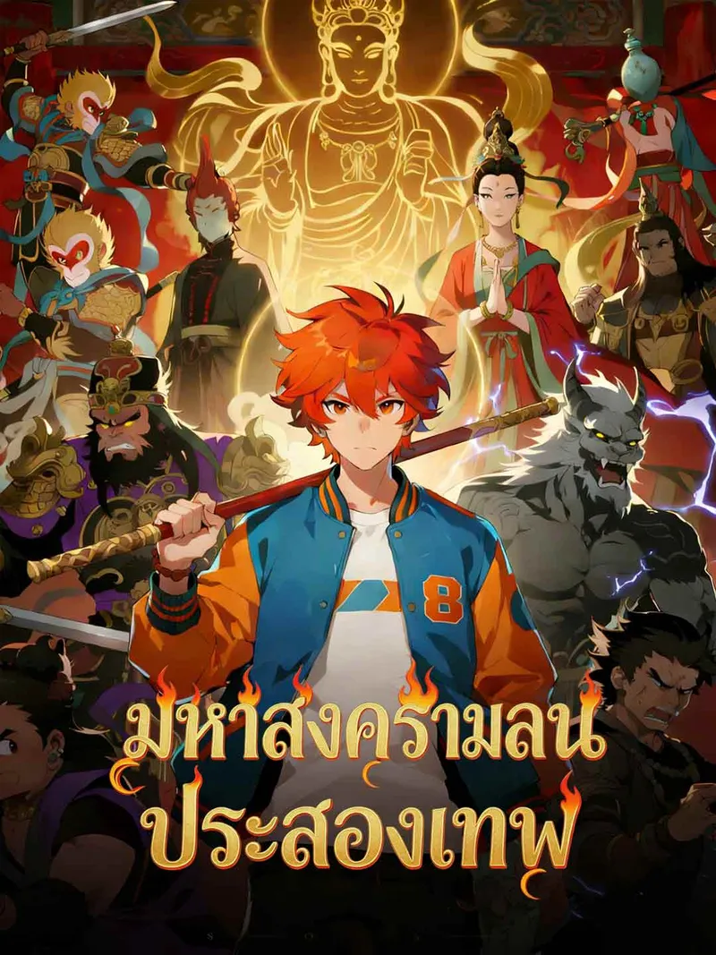 หน้าปกมหาสงครามลานประลองเทพ