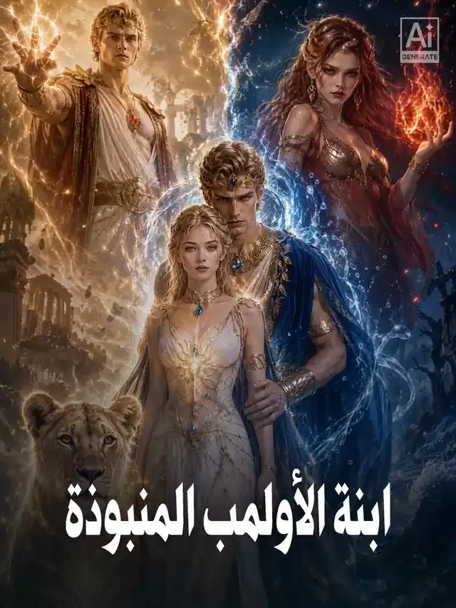 غلاف ابنة الأولمب المنبوذة