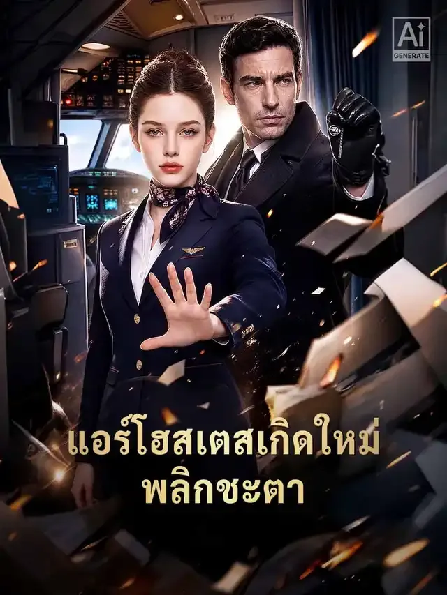 หน้าปกแอร์โฮสเตสเกิดใหม่พลิกชะตา