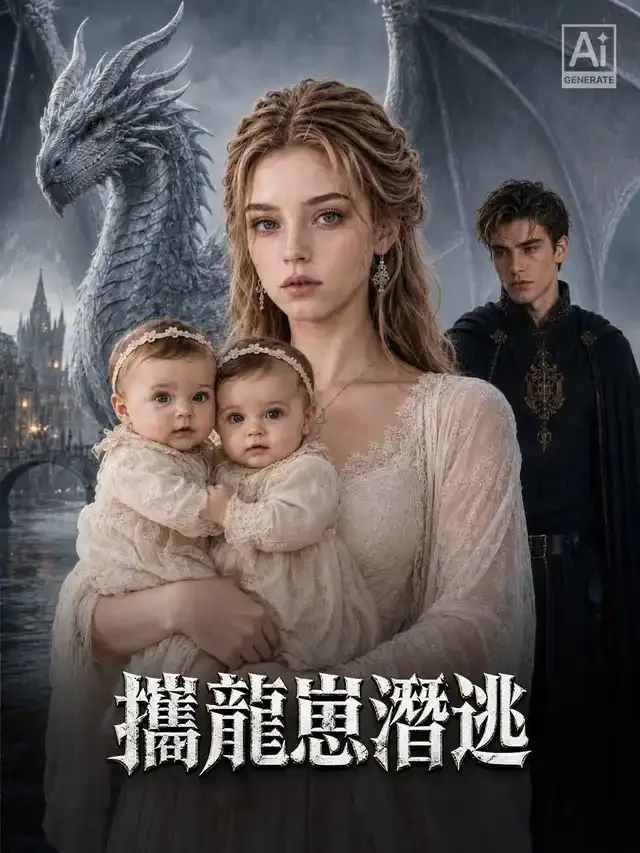 《攜龍崽潛逃》封面
