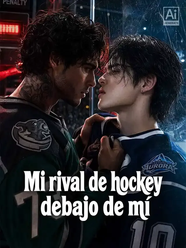Portada de Mi rival de hockey debajo de mí