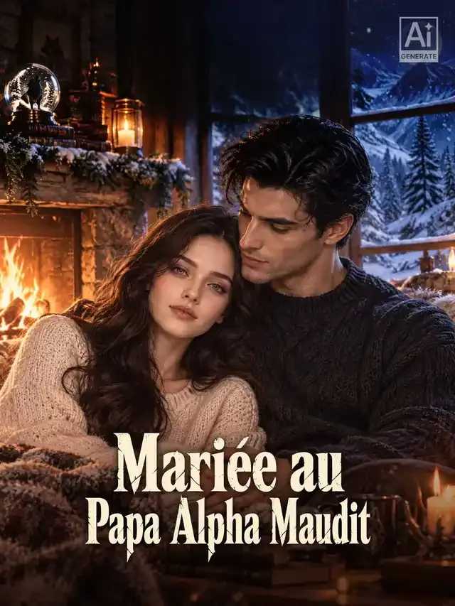 Couverture de Mariée au Papa Alpha Maudit