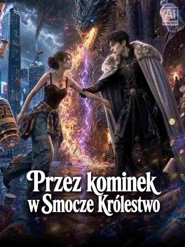 Okładka Przez kominek w Smocze Królestwo