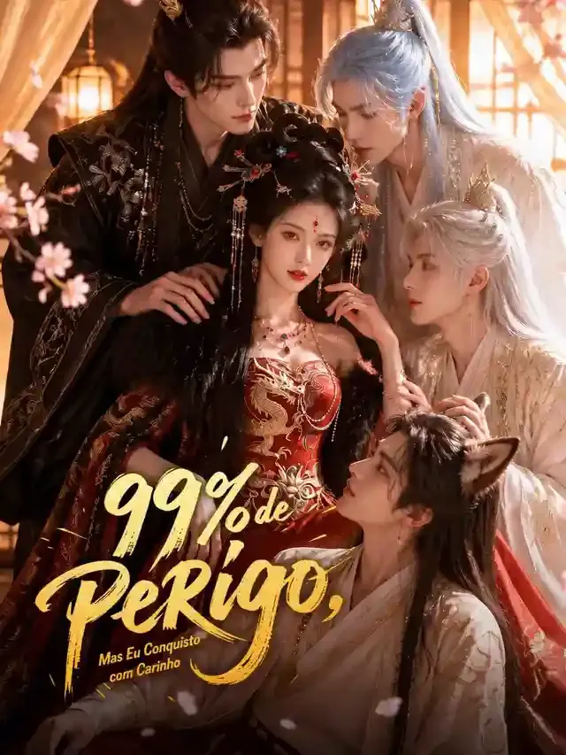 Capa de 99% de Perigo, Mas Eu Conquisto com Carinho