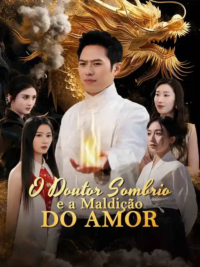 Capa de O Doutor Sombrio e a Maldição do Amor