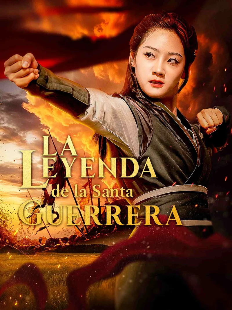Portada de La leyenda de la Santa Guerrera