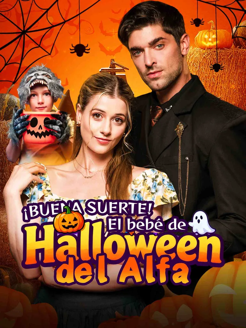 Portada de ¡Buena Suerte! El bebé de Halloween del Alfa