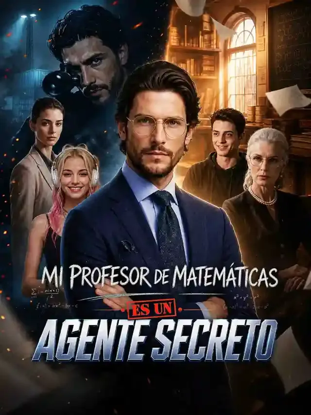 Portada de Mi Profesor de Matemáticas es un Agente Secreto