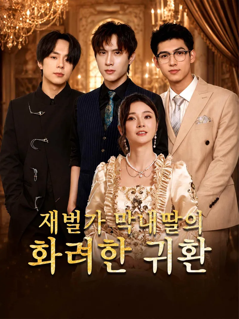 재벌가 막내딸의 화려한 귀환 표지