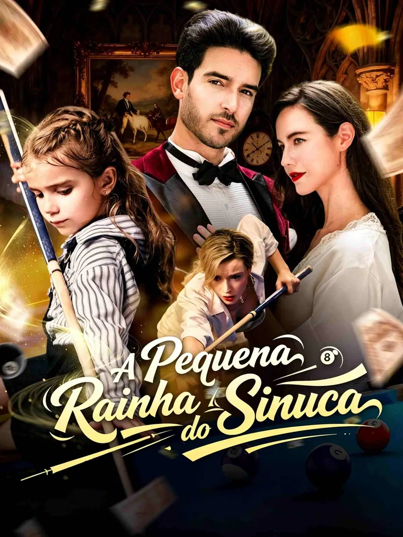 Capa de A Pequena Rainha do Sinuca