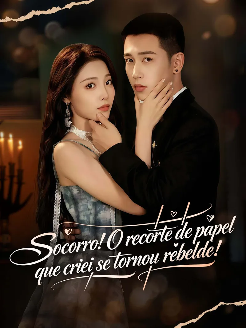 Capa de Socorro! O recorte de papel que criei se tornou rebelde!