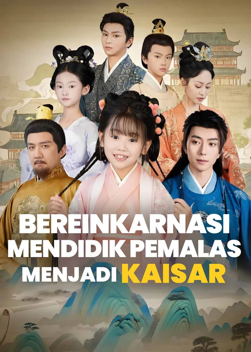 Sampul Bereinkarnasi Mendidik Pemalas Menjadi Kaisar