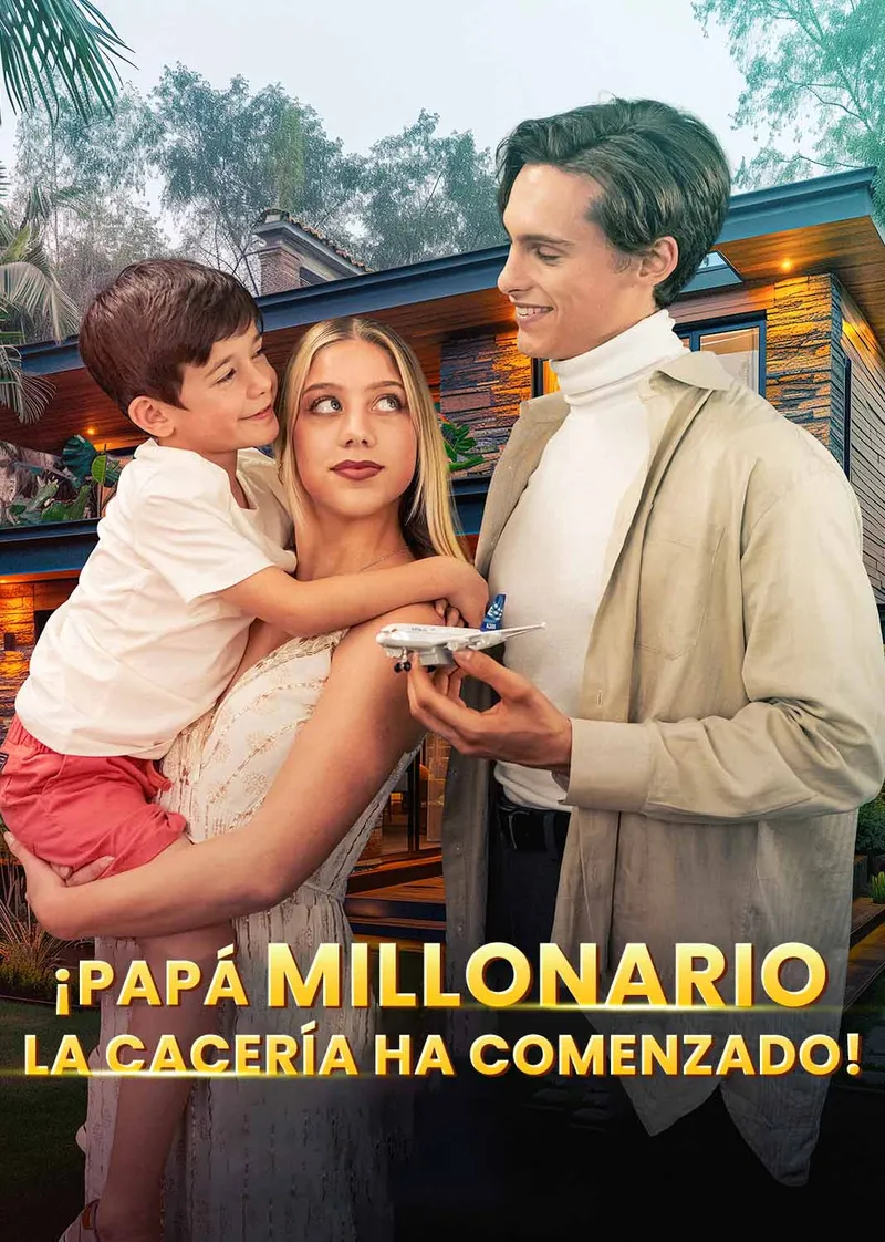 Portada de ¡Papá Millonario, la Cacería Ha Comenzado!