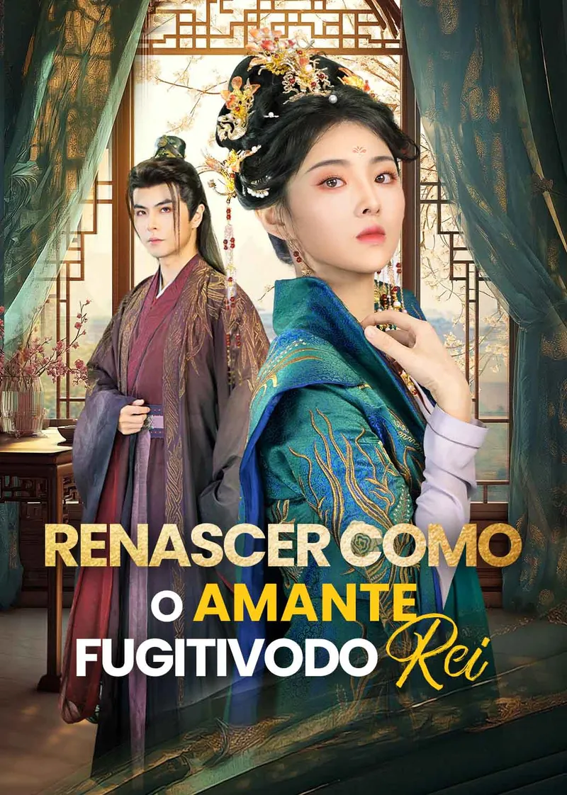 Capa de Renascer como o amante fugitivo do rei