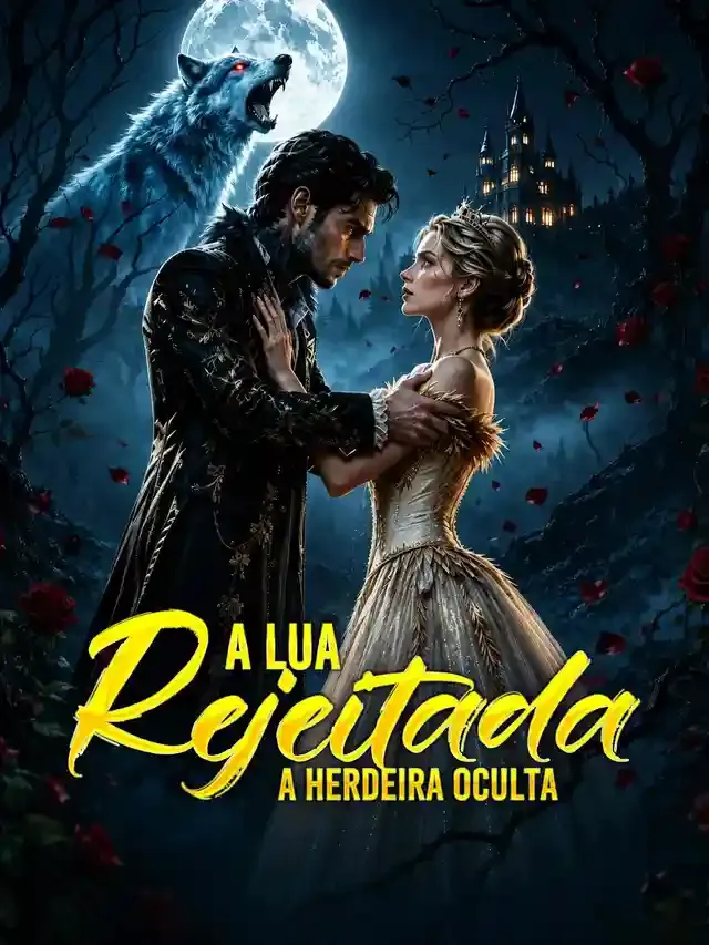 Capa de A Lua Rejeitada, a Herdeira Oculta
