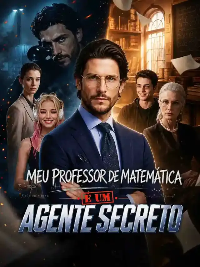 Capa de Meu Professor de Matemática é um Agente Secreto