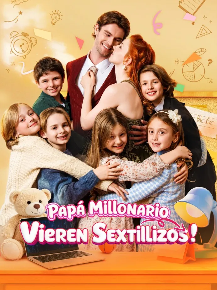 Portada de Papá Millonario, Vienen Sextillizos