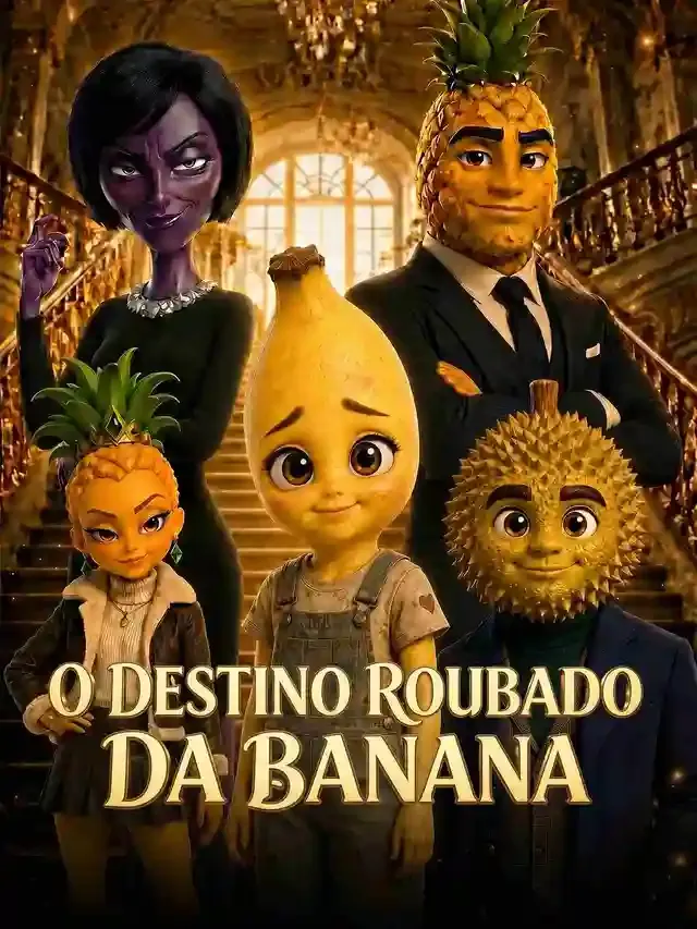 Capa de O Destino Roubado da Banana