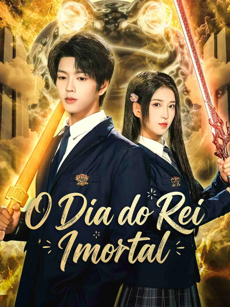 Capa de O Dia do Rei Imortal