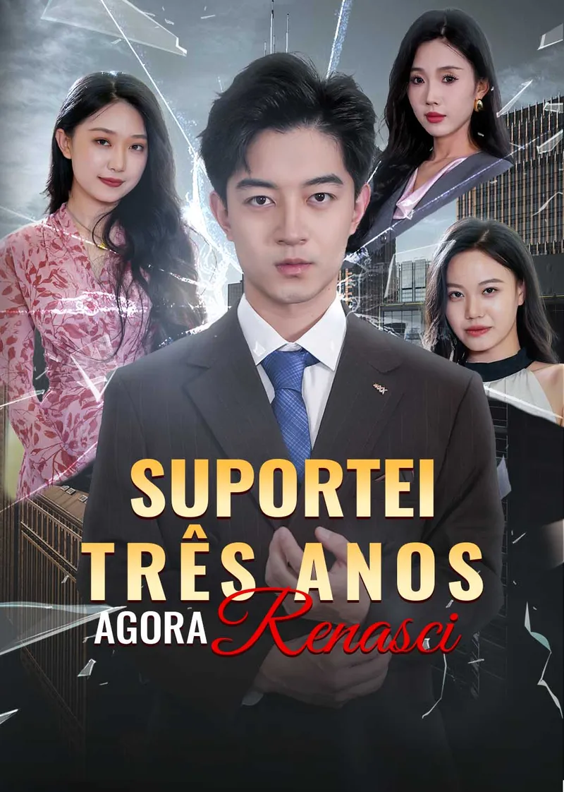 Capa de Suportei três anos, agora renasci
