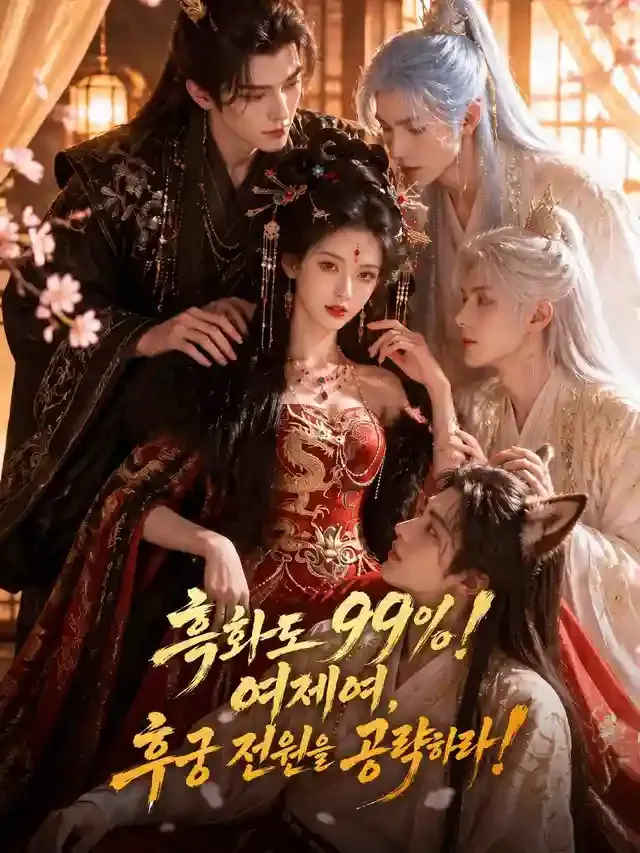 흑화도 99%! 여제여, 후궁 전원을 공략하라! 표지
