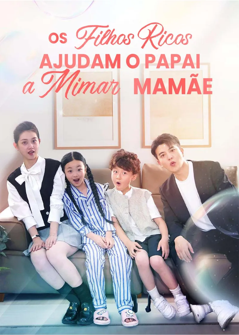 Capa de Os Filhos Ricos Ajudam o Papai a Mimar a Mamãe