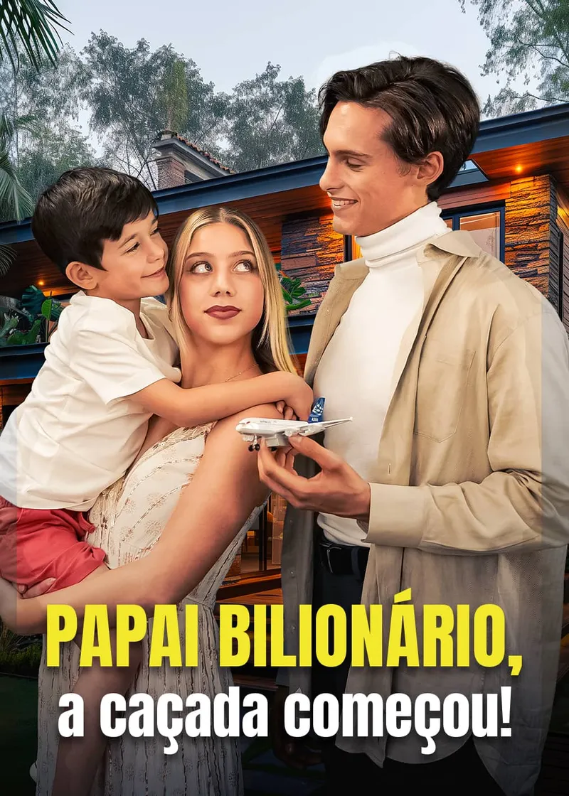 Capa de Papai Bilionário, a caçada começou!