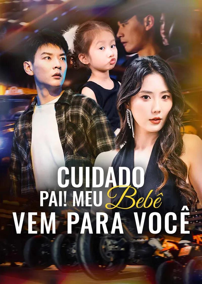 Capa de Cuidado, pai! Meu bebê vem para você