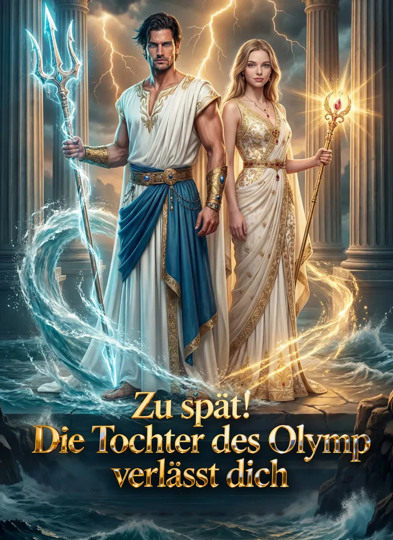 Cover von Zu spät! Die Tochter des Olymp verlässt dich
