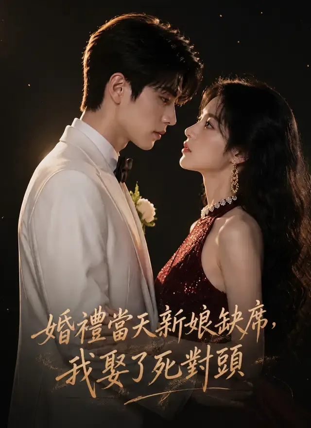《婚禮當天新娘缺席，我娶了死對頭》封面