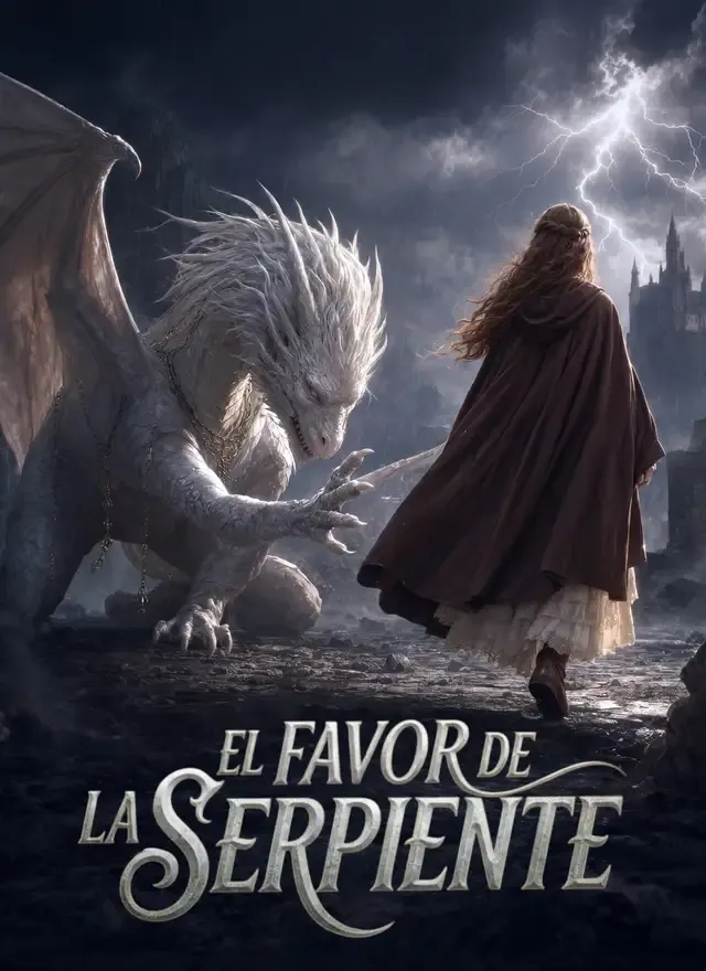 Portada de El favor de la serpiente