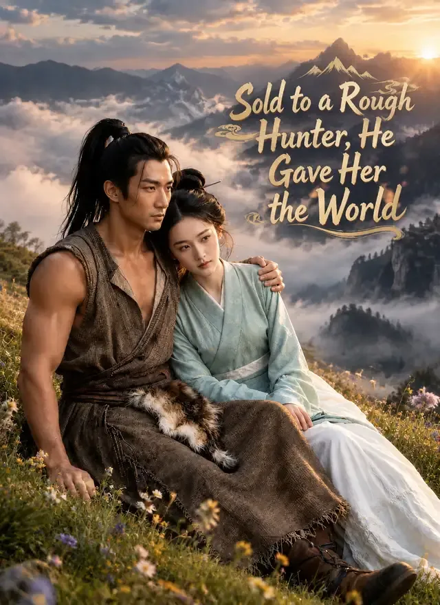 Sold to a Rough Hunter, He Gave Her the World cover