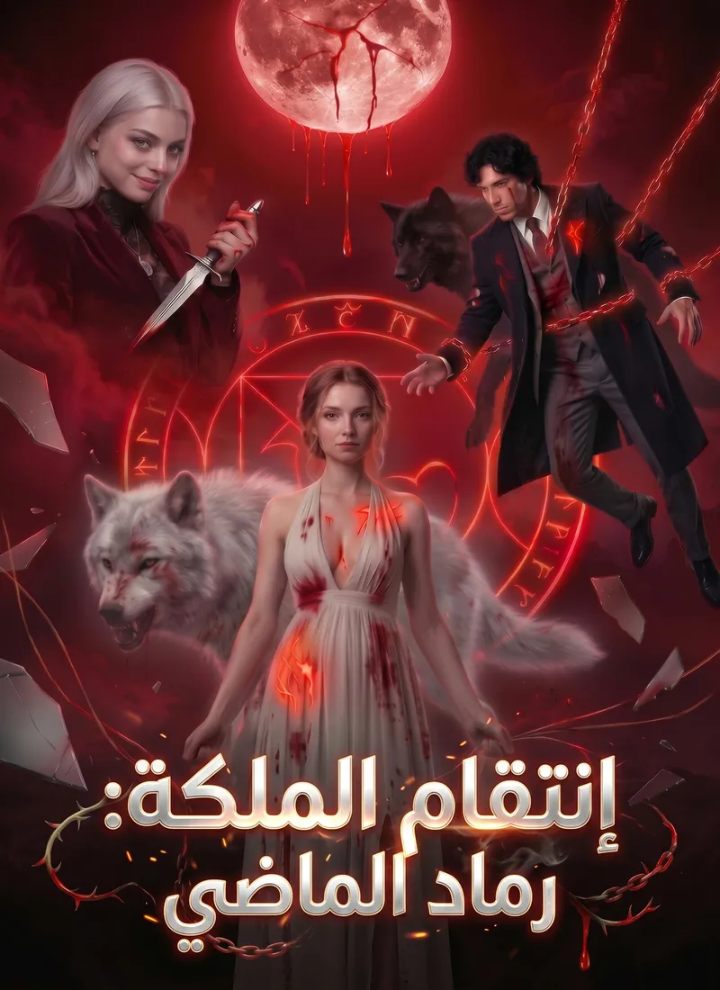 غلاف انتقام الملكة: رماد الماضي