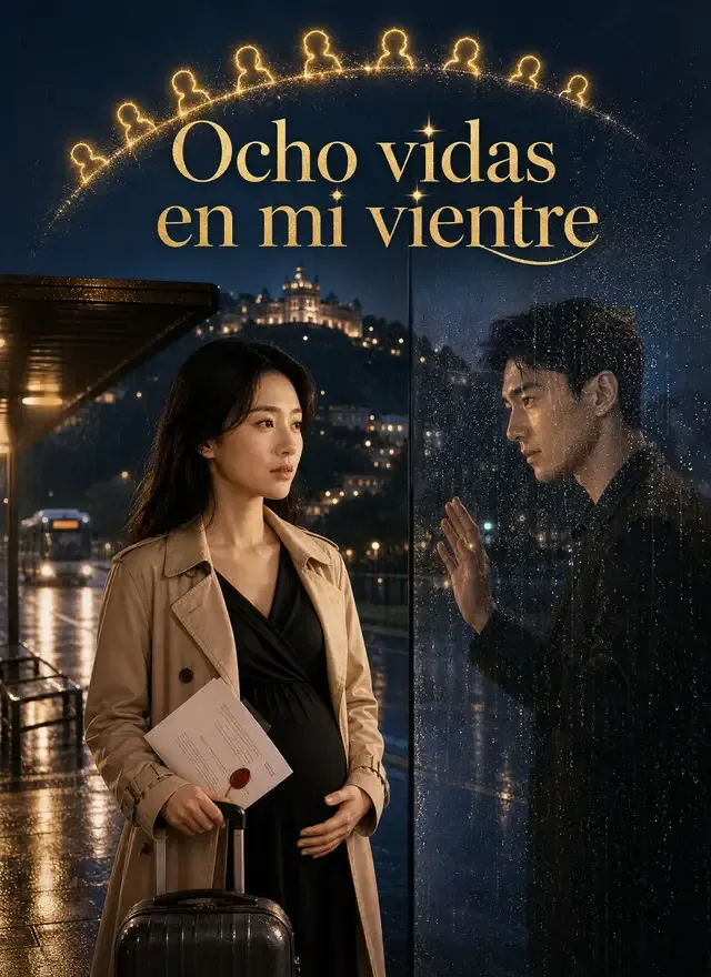Portada de [Doblado]Ocho vidas en mi vientre