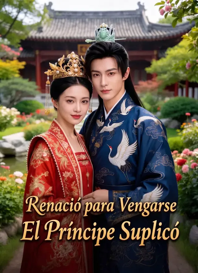 Portada de Renació para Vengarse El Príncipe Suplicó