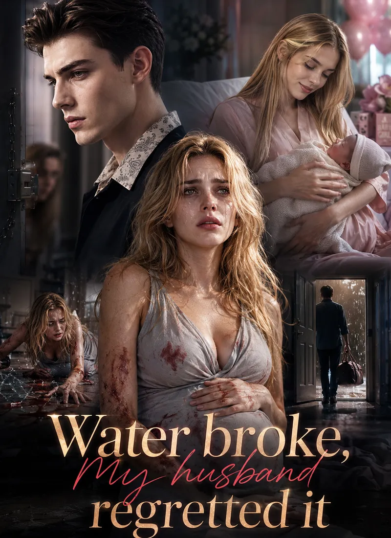 Water broke, My husband regretted it cover