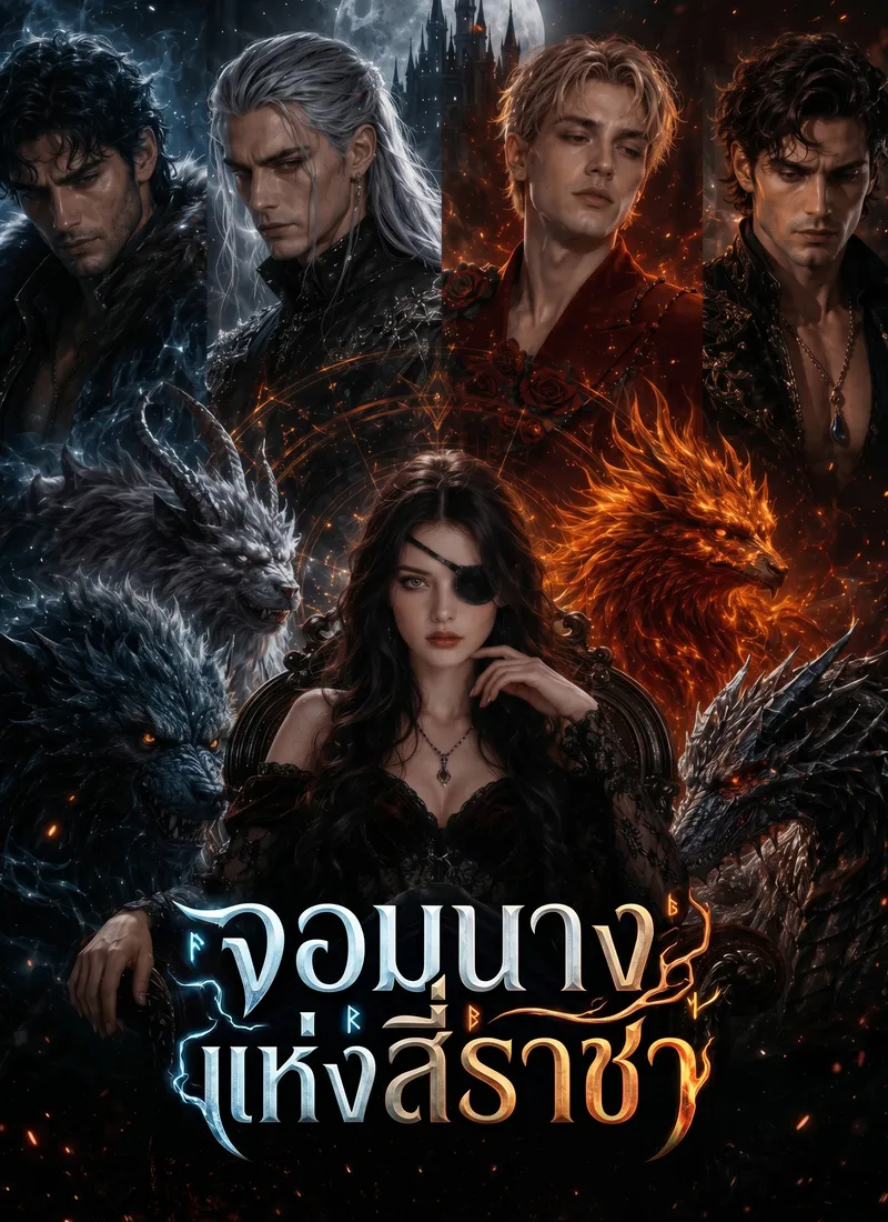 หน้าปกจอมนางแห่งสี่ราชา