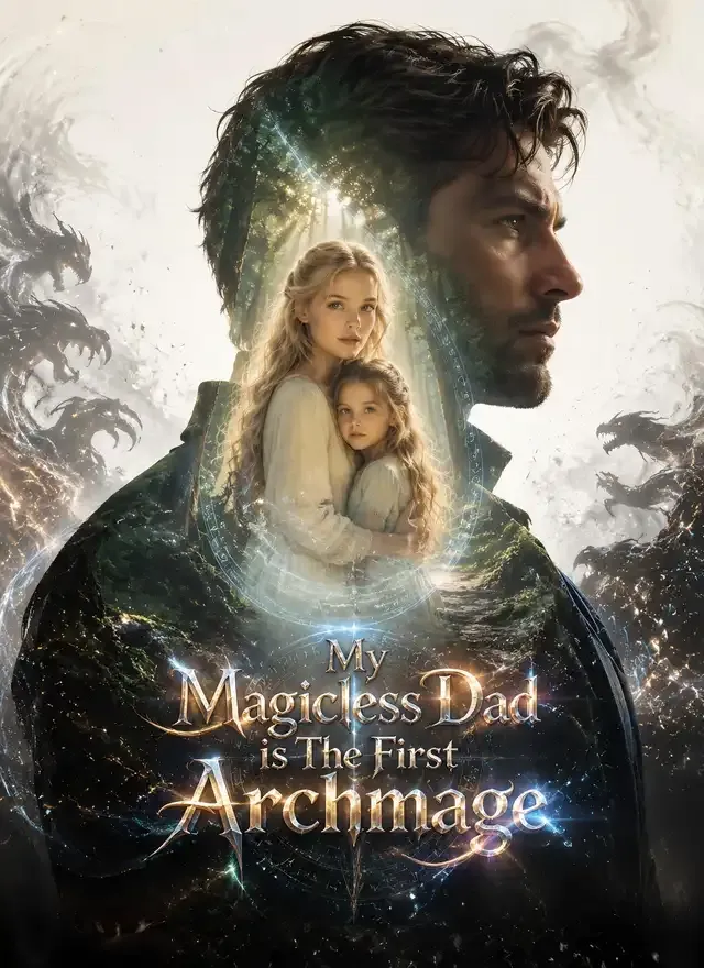 My Magicless Dad is The First Archmage cover