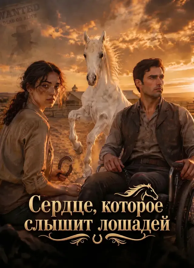 Обложка «Сердце, которое слышит лошадей»