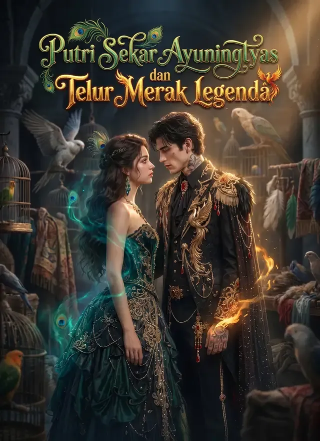 Sampul Putri Sekar Ayuningtyas dan Telur Merak Legenda