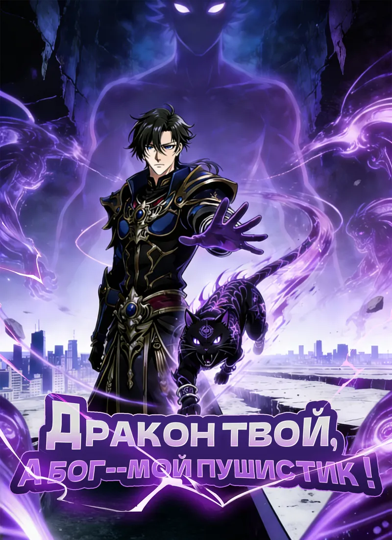 Обложка «Дракон твой, а бог--мой пушистик！»